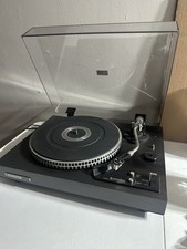 Kenwood KD-2070 Direct Drive Vinyl Turntable, Black, 33.3/45 RPM