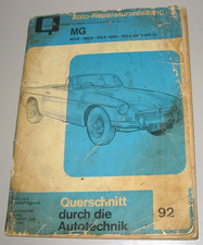 Reparaturanleitung MG A / MG B MK II Baujahr 1955 - 1980 Bucheli Handbuch