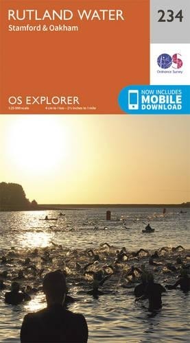 Rutland Water, Stamford and Oakham by Ordnance Survey - - Image 4