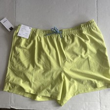 NWT Men's 5'' Swim Trunks with Liner - Goodfellow Co Size XXL Green