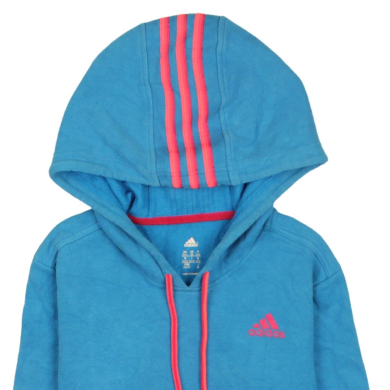 Adidas Blue Hoodie Womens Xs image 3