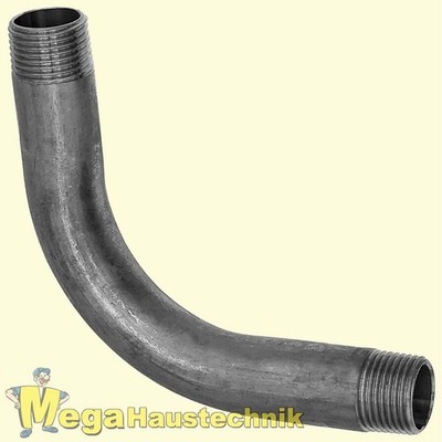 Edelstahl Gewinde Fitting Bogen 90° Grad mit Außengewinde AG Rohr Winkel V4A