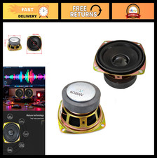 3" 4Ohm 20W Full Range Audio Speakers - Stereo Woofer Loudspeaker for DIY Projec