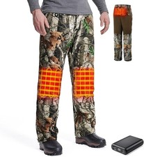 Tidewe Hunting Pants Heated for Men with Battery Pack, Water Resistant