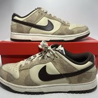 Nike Dunk Low Retro Premium Animal Pack Cheetah Giraffe Size 10 DH7913-200 Used