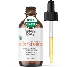 Mayan's Secret Organic Apricot Kernel Oil - Cold Pressed for Skin & Hair
