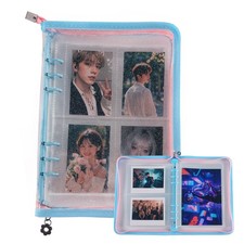 A5 Kpop Photocard Binder,50 Card Pages,270 Slots,3 Card Slot Sizes.Cute Photo...