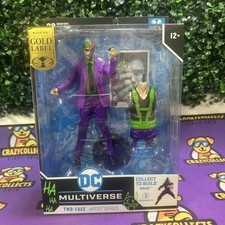 McFarlane DC Multiverse Two-Face Jokerized 7  Gold Label Bane CnC New Sealed