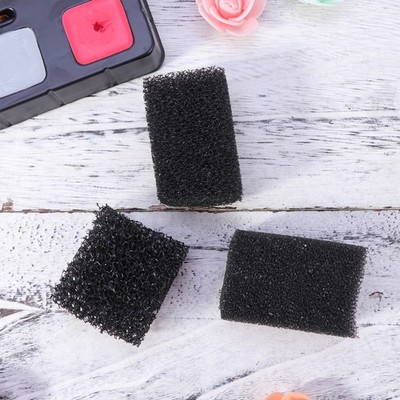 3Pcs Stipple Sponge Black for Textured Makeup and Special Effect Face Art