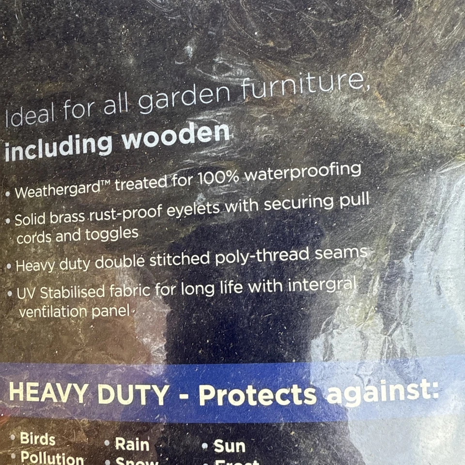 Funda Asiento Columpio Gardman 1700x1820x1500cm Impermeable UV Estabilizado Bolsa Nueva  Foto 2 de 4