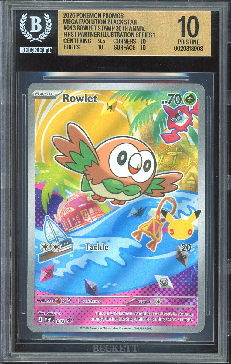 25+ Rowlet 043 Me: Mega Evolution Promo for sale | Updated Oct 2026