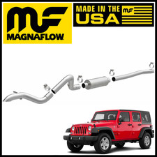 Magnaflow Rock Crawler Cat-back Exhaust System Fit 07-18 Jeep Wrangler Jk 4-door Magnaflow Rock Crawler Cat-back Exhaust System Fit 07-18 Jeep Wrangler Jk 4-door