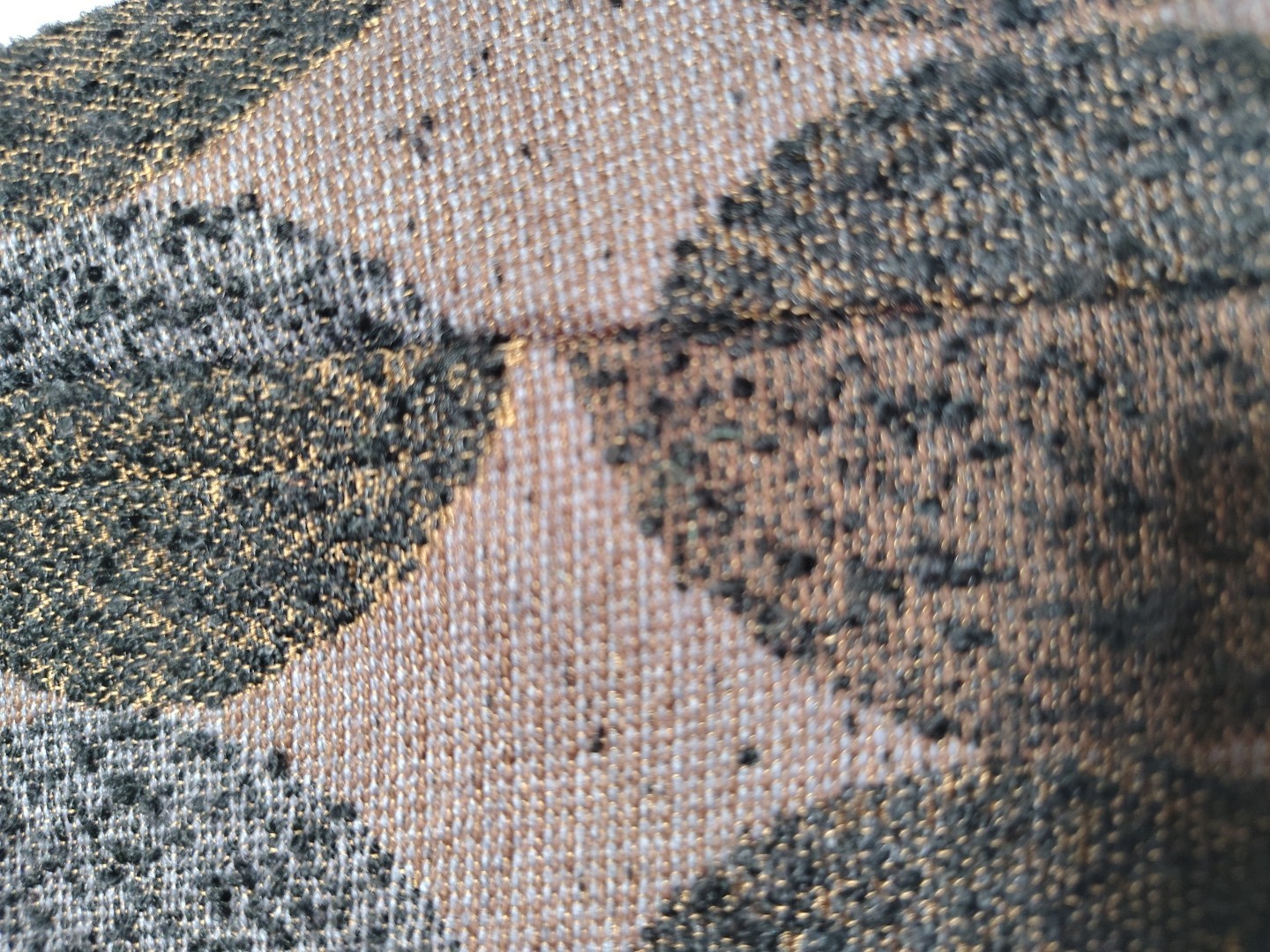 DRIES VAN NOTEN Wool Blend Circle Pattern Blazer … - image 8