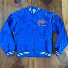 Vintage Hartwell Jacket Mens Medium BeBop Retro Satin Bomber Retro Q18