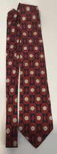 Vintage Essex Row Men’s Silk Necktie Made In USA Of Italian Silk