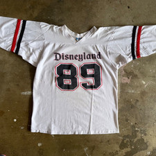 1989 VINTAGE 80s DISNEYLAND SOUVENIR T-SHIRT SZ S DISNEY WORLD MICKEY MOUSE