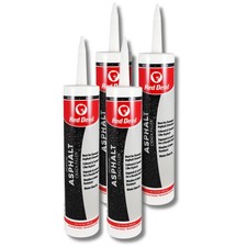 Red Devil 0637 Asphalt Crack Filler Sealant – Black Acrylic Driveway Sealer f...