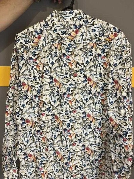 Men Marvelis Shirt Multicolor Cotton Other
