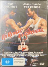 NO RETREAT, NO SURRENDER (1986) DVD - BRAND NEW - JEAN-CLAUDE VAN DAMME - R4