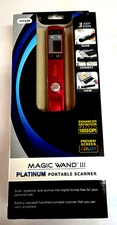 MAGIC WAND III Platinum Portable Scanner for MAC/WINDOWS Battery Operated NIB