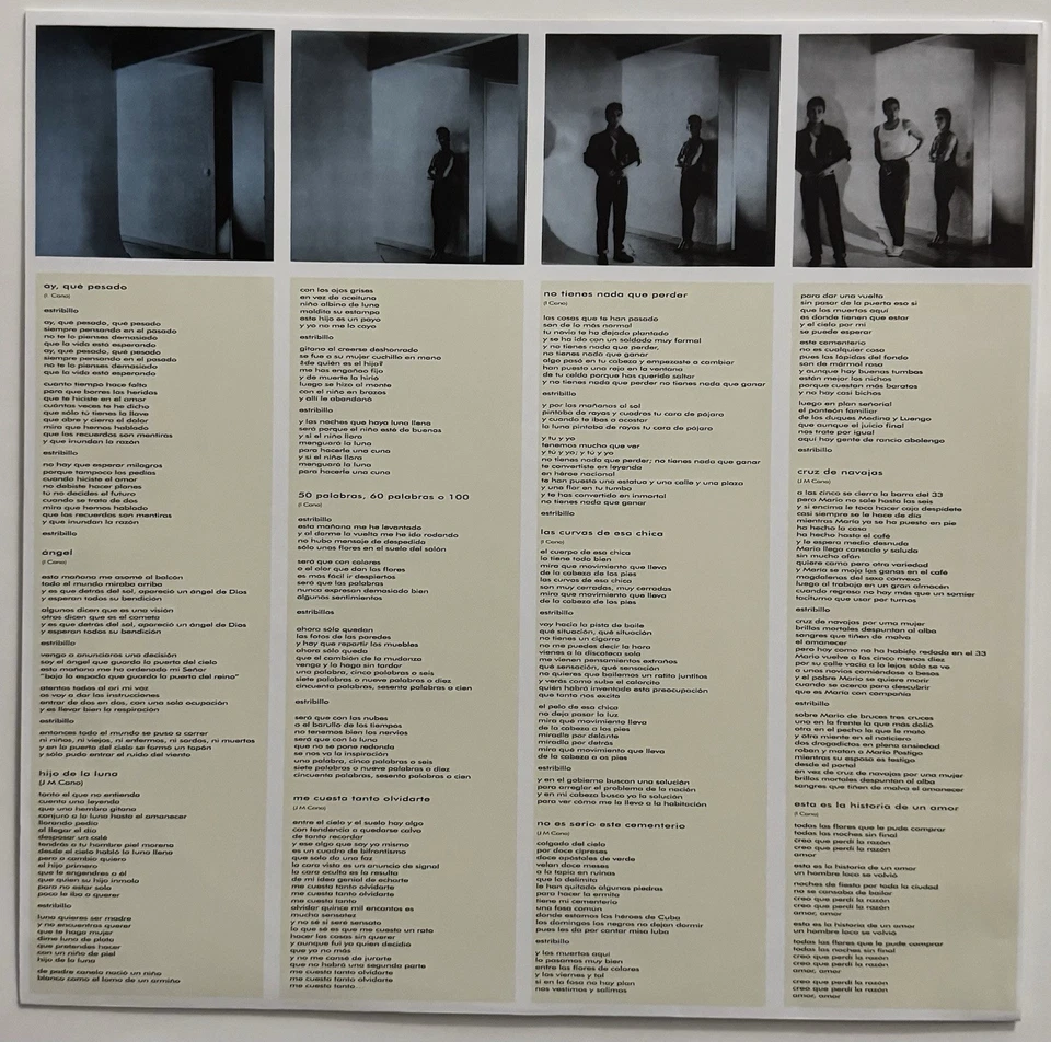 MECANO - Entre El Cielo y El Suelo LP Vinyl 2023 Reissue Like New - Image 3 of 4