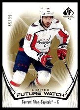 2021-22 SP Authentic Future Watch Limited Gold Garrett Pilon RC 85/99 #145