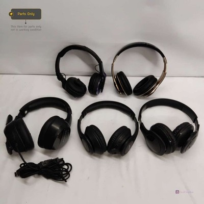 JOB LOT 5 PIONEER HDJ-500 AMAZON MPOW MENGLANG BEEXCELLENT HEADPHONES FAULTY