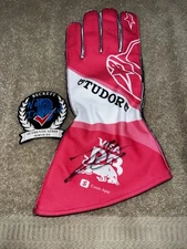 Isack Hadjar Signed Visa RB Racing Bulls Race Glove Formula 1 Rookie Beckett
