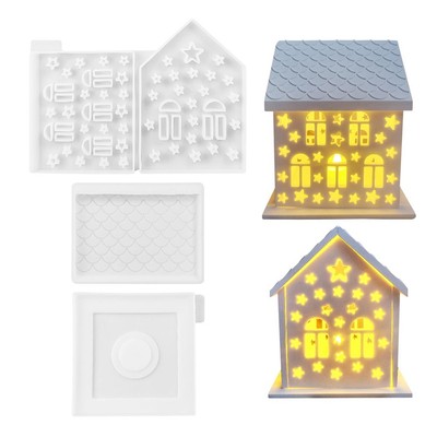 Zfseyuh 3 Pezzi Stampi In Silicone Per Colata Case 3D, Stampo Per La