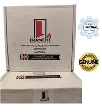 Framefit Fire Door Fire Seal FD60  5 x54mm White 5.2m Length Pack of 1 RRP£220