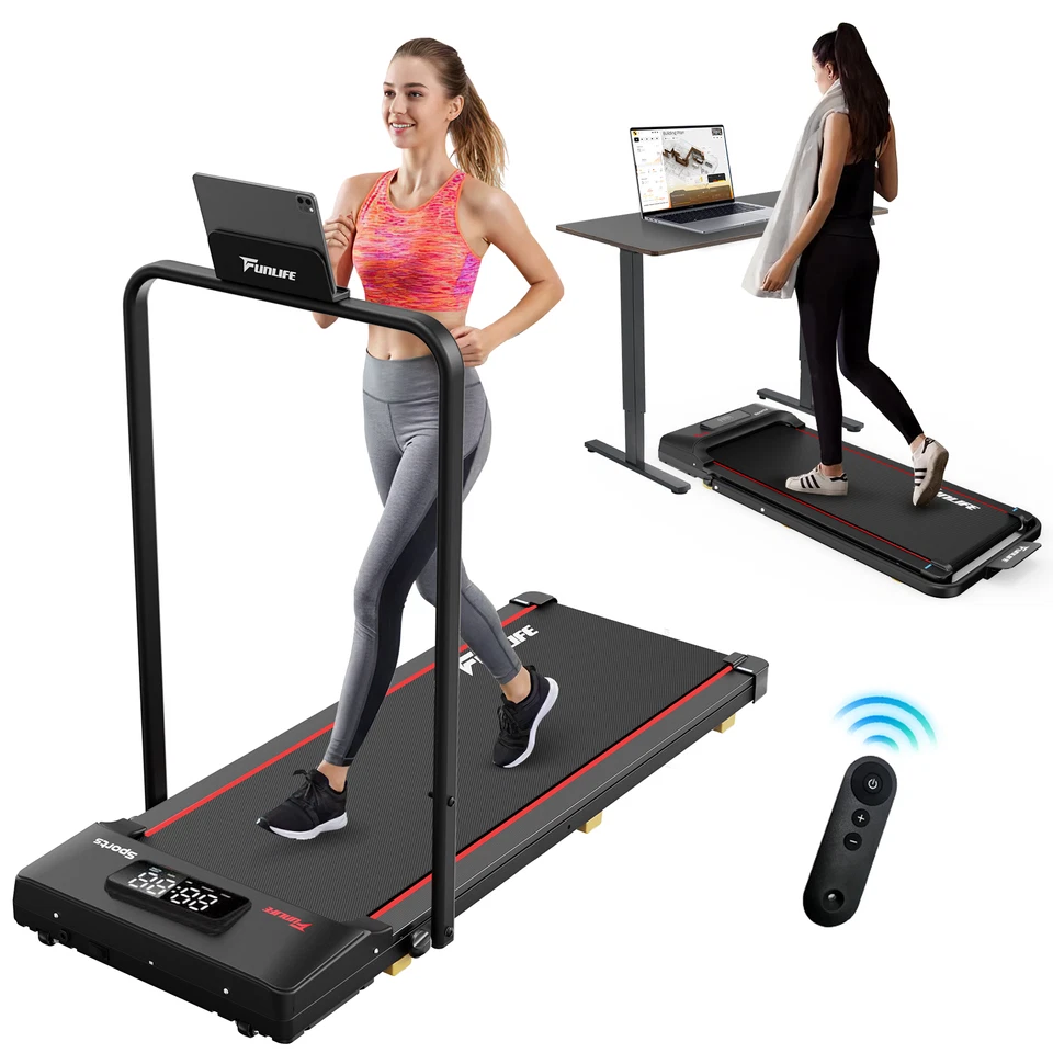 FunLife F1 Laufband für Zuhause klappbar, 3-in-1 Walking Pad leise & kompakt - Bild 1 von 4