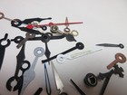 LOT OF VINTAGE MODERN CLOCK HANDS CLOCKMAKER REPAIR PARTS CRAFT ASSORTED #29 — photo 4