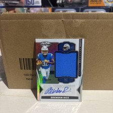 2024 Panini Certified - Freshman Fabric Mirror Signatures Brenden Rice /399