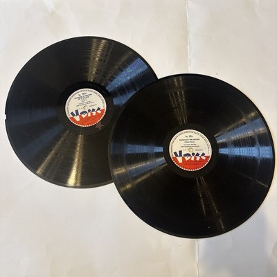 2x V Disc TOSCANINI Leonore Overture / Dance of the Hours 78rpm