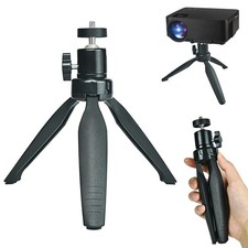 Mini Desktop Tripod Stand with 6.3 inch Universal 1/4 Screw Ballhead for Proj...