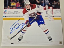 Cale Fleury 8x10 Photo Signed Autograph Montreal Canadiens Habs Signature Coa #2