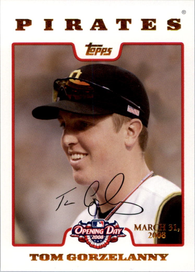 2008 Topps Opening Day Gold #141 Tom Gorzelanny /2199 BB