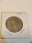 1941 Walking Liberty Half Dollar, 90% Silver, USA 50c Coin