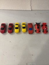 Vintage Slot Cars Mix Lot Of 7 Selling As Parts Or Needs Repair