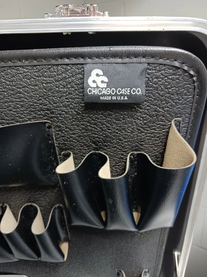 Chicago Case Company Heavy Duty Tool Case 18” x 13” x 8" with Inserts USA - Image 2 of 4