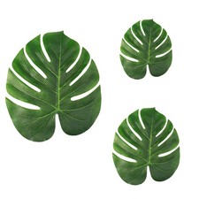  24 pezzi foglie simulazione tropicale pianta artificiale monstera foglia fai da te
