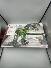 Meccano Tech Meccasaur Programmable Robotic 3 Foot Dinosaur NEW Box Is Damaged