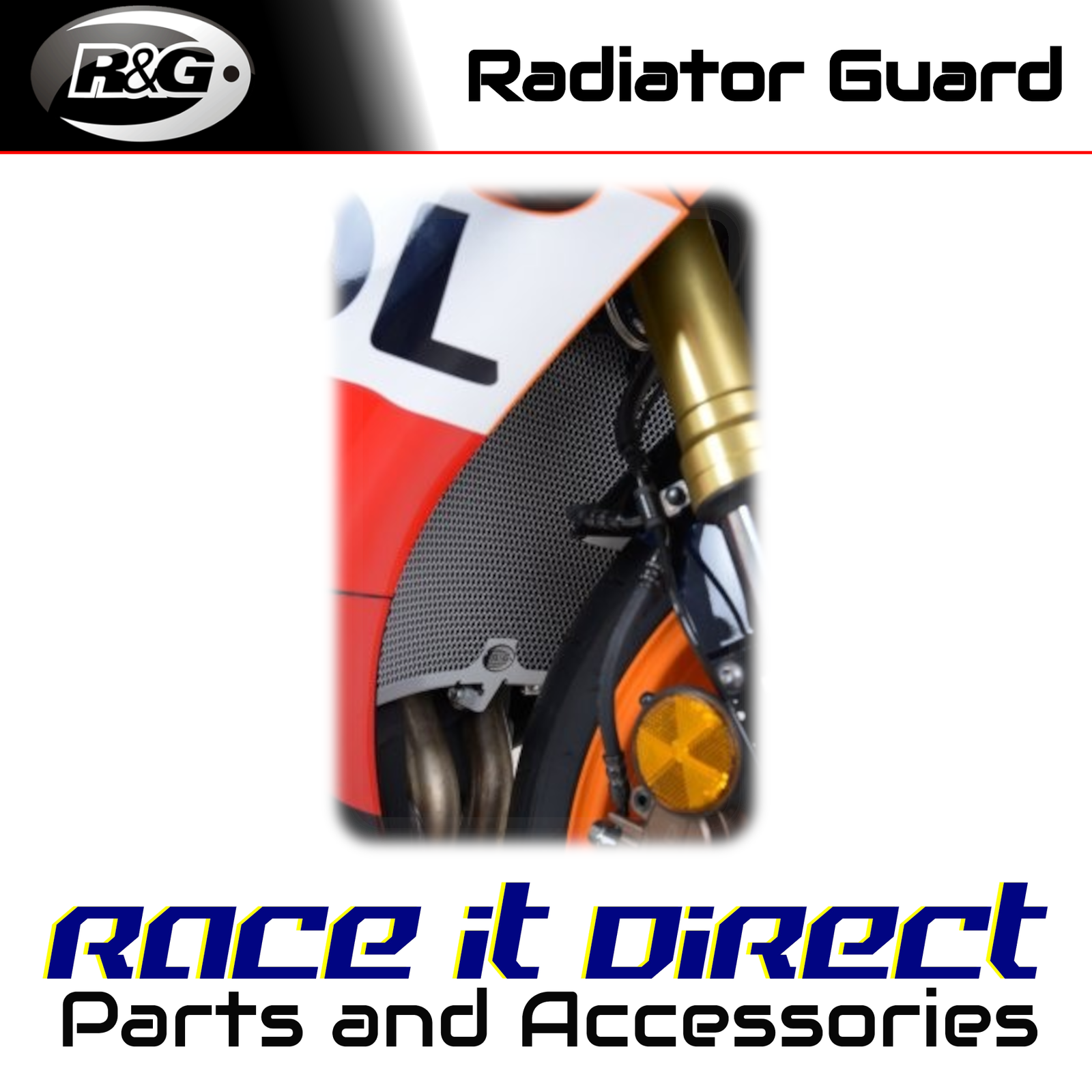 Aluminium Radiator Guard for Honda CBR600RR 2013-2016 R&G