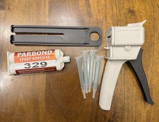 Parson Adhesive Epoxy Dispensing Gun Kit W/ Epoxy NEW