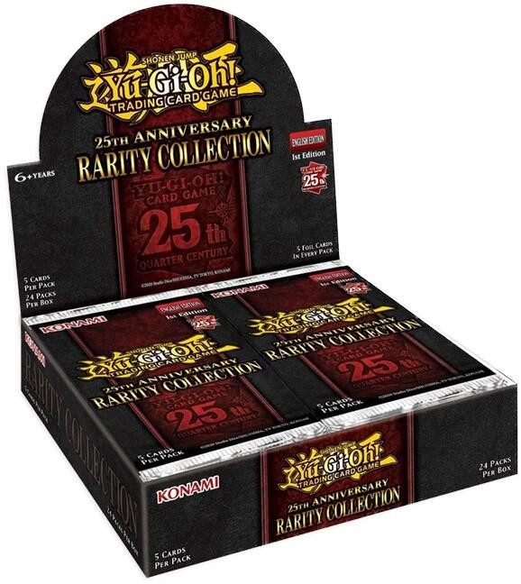 yugioh booster box 2023 2023 Yugioh 25th Anniversary Rarity Collection 1st Booster Box [24-Packs]  Sealed