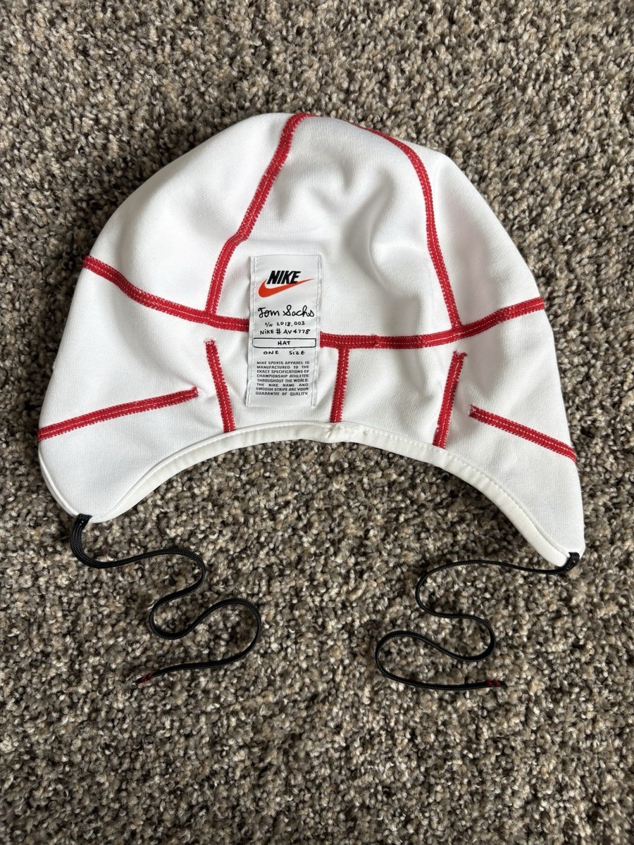 Nike x Tom Sachs NikeCraft Beanie Hat White/Red AV4778-100 Mars
