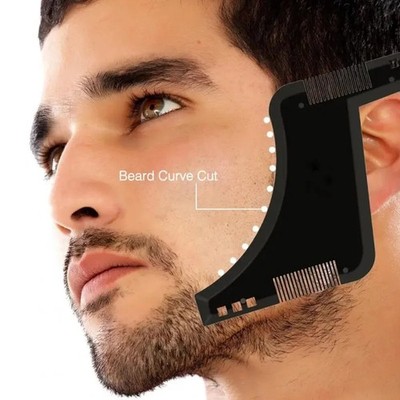 Beard Shaper for Men Beard Lineup Tool for Grooming Beard Guide Shaping .