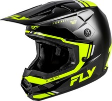 Fly Racing Kinetic Verdict Mx Offroad Helmet Blackhi-vis Xl