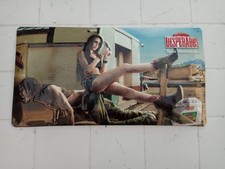 Dekoratives Desperados Tequila flavoured Beer Emailleschild, ca. 21x39,5 cm.