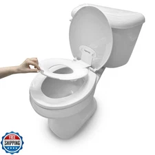 Ingenuity: ity by Ingenuity Flip and Sit Potty Seat (White) – Easy to Set Up 